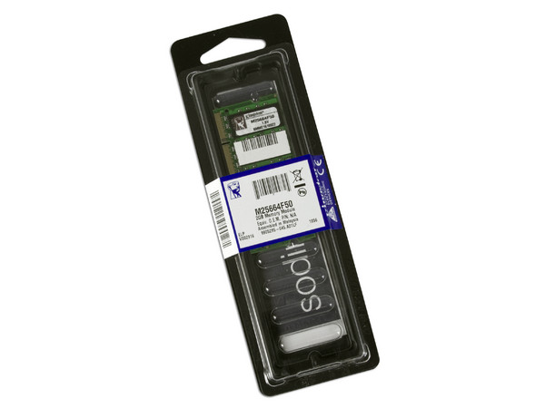 Memoria Kingston de 2GB, Modelo: M25664F50