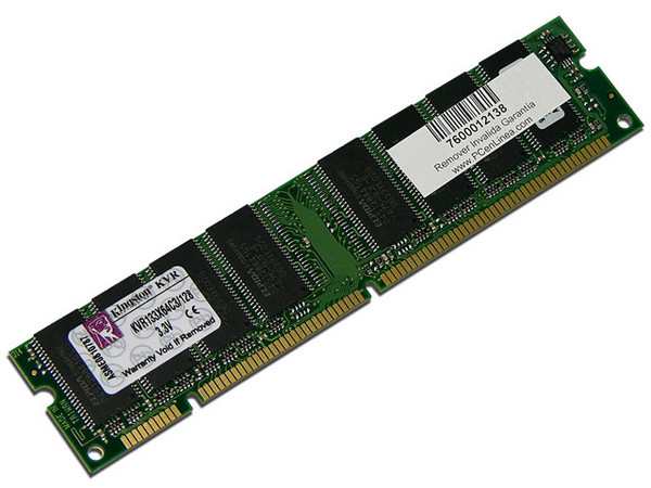 Memoria Kingston DIMM SDRAM PC133, 128MB