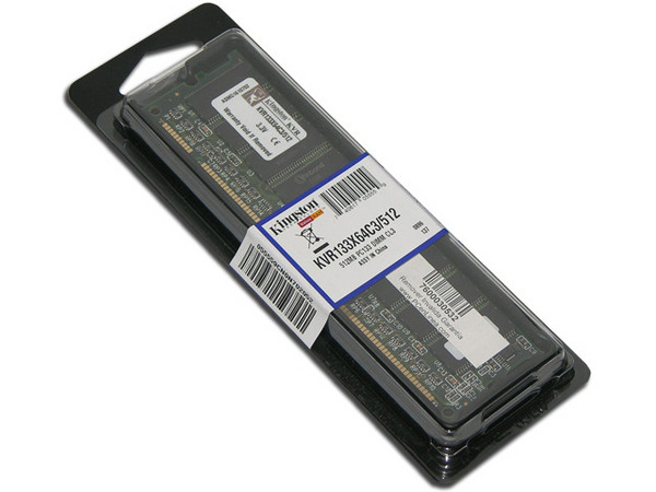 Memoria Kingston DIMM SDRAM PC133, 512MB