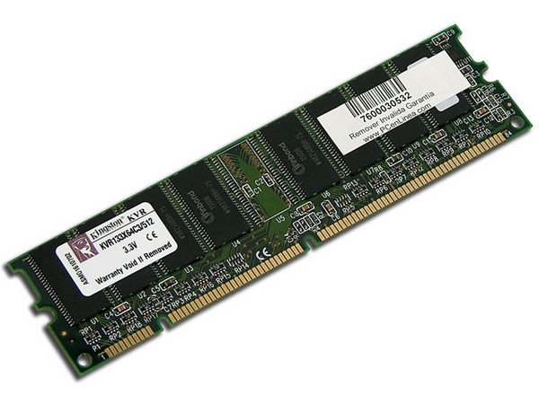 Memoria Kingston DIMM SDRAM PC133, 512MB
