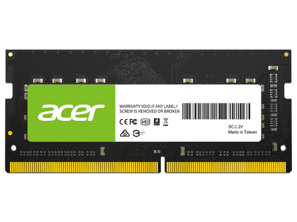 Memoria SODIMM Acer SD100, DDR4 (2400MHz), 16GB, CL17.