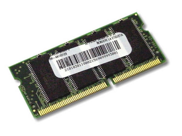 Memoria SODIMM de 128Mb para Portatil, 144pin, PC-100.