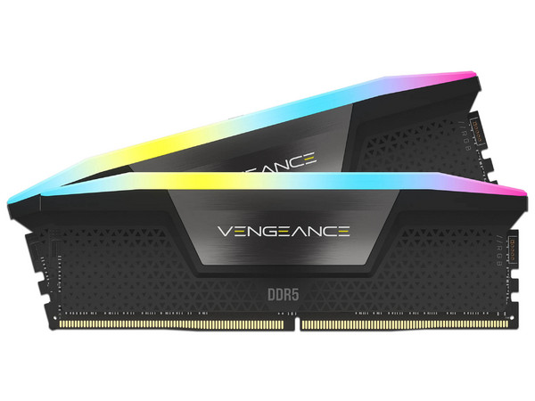 Memoria DDR SO-DIMM CORSAIR Vengeance RGB de 64GB (2x32GB), 6000MT/s.