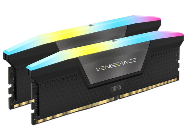 Memoria DDR SO-DIMM CORSAIR Vengeance RGB de 64GB (2x32GB), 6000MT/s.