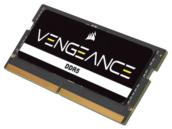 Memoria SODIMM Corsair Vengeance, DDR5 PC5-41600 (5200MHz), CL44, 32GB.