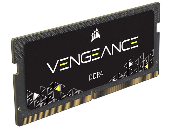 Memoria SODIMM Corsair Vengeance, DDR4 PC4-25600 (3200MHz), CL22, 8GB. Color Negro.