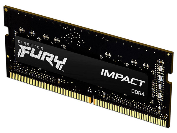 Memoria SODIMM Kingston Fury Impact DDR4 PC4-21300 (2666MHz) CL16, 16GB.