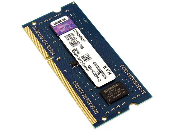 Memoria Kingston SODIMM DDR3 PC3-10600 (1333MHz) CL9, 2GB