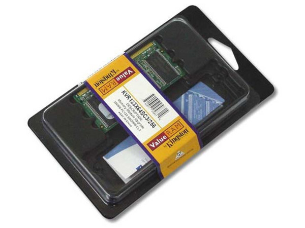 Memoria Kingston SODIMM PC133, 144Pines, 256Mb