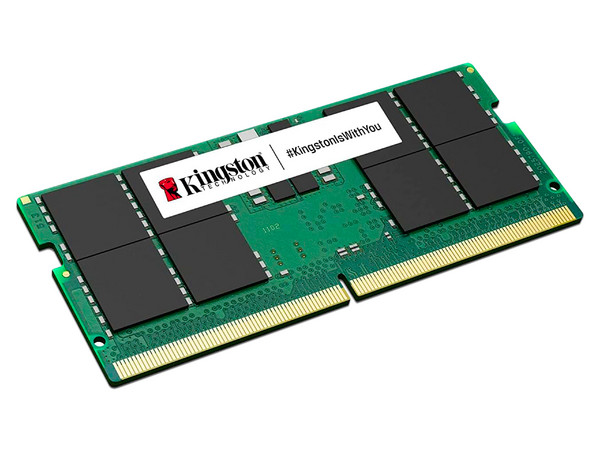 Memoria SODIMM Kingston Value RAM, DDR5 PC5-44800 (5600MHz), CL46, 16GB.