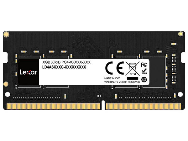 Memoria SODIMM Lexar LD4AS008G-B3200GSST, DDR4 PC4-25600 (3200MHz), CL22, 8GB.