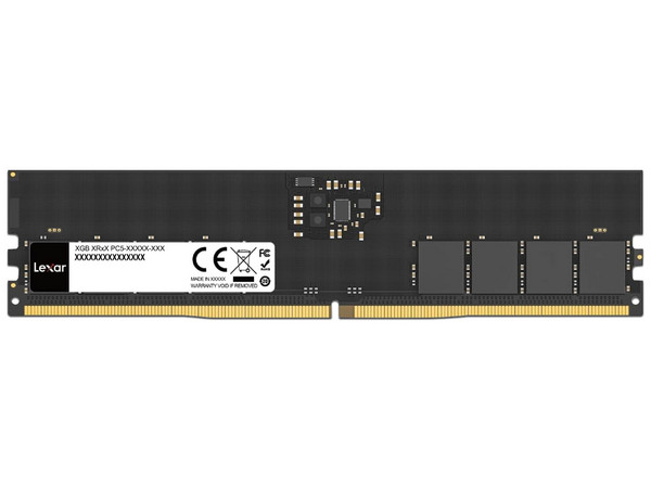 Memoria SODIMM Lexar LD5U16G56C46ST-BGS, PC5-5600 (5600MHz), CL46, 16GB.

