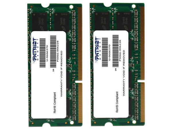 Memoria Patriot Signature Apple Line DDR3 PC3-12800 (1600MHZ), CL11, 8 GB (2 x 4GB).