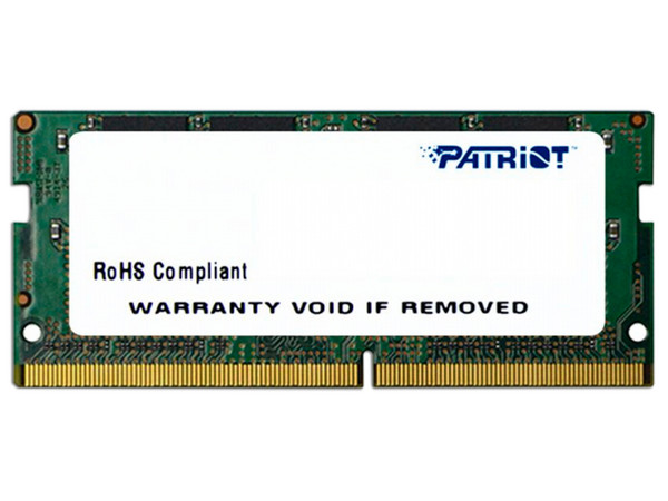 Memoria SODIMM Patriot Signature Line DDR4, PC4 19200 (2400MHz), CL17, 16GB.