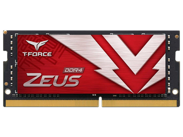 Memoria SODIMM Teamgroup T-Force Zeus, DDR4 PC4-25600, (3200MHz), CL22, 16GB.