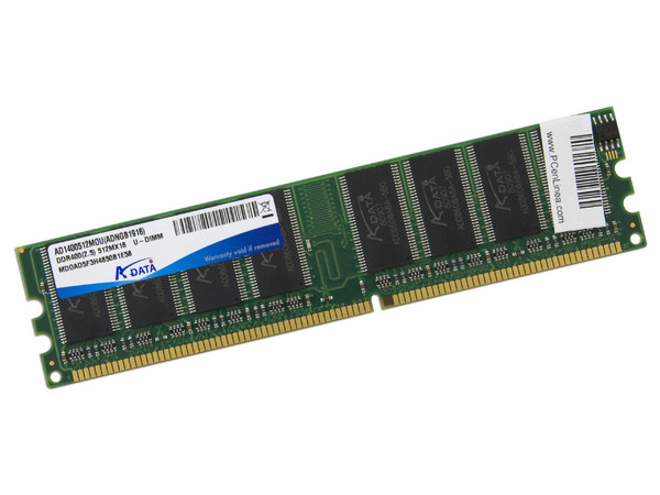 Memoria ADATA DDR DIMM PC3200 (400Mhz), 512MB 