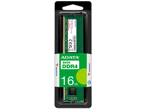 Memoria DIMM ADATA Premier DDR4, PC4-21300 (2666MHz), CL19, 16GB.