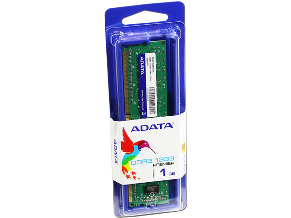 Memoria ADATA DDR3, PC3-10600 (1333MHz), 1GB