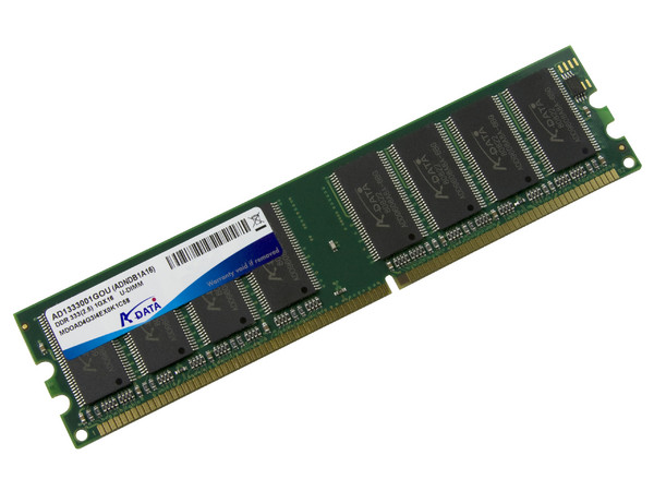 Memoria ADATA DDR DIMM PC2700 (333MHz), 1GB