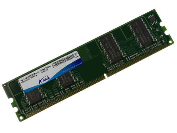 Memoria ADATA DDR DIMM PC3200 (400Mhz), 256MB