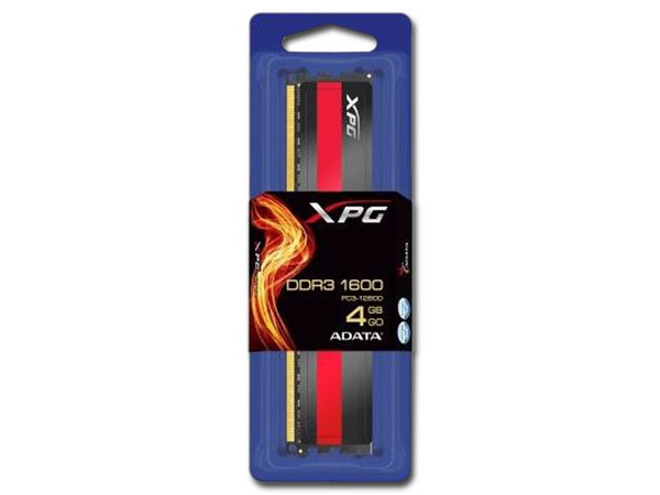 Memoria ADATA XPG DDR3 PC3-12800 (1600MHz), 4GB.