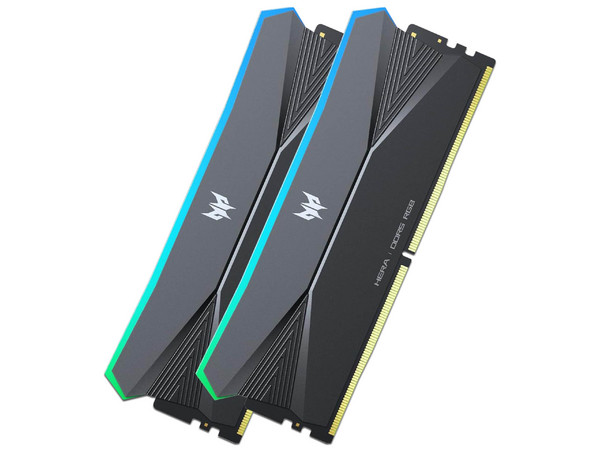 Memoria DDR5 Gaming Predator RGB 32GB (2x16GB) CL32 6400, Color Negro.