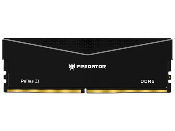 Memoria DIMM Acer Predator Pallas II, DDR5 (6000MHz), 24GB, Color Negro.
