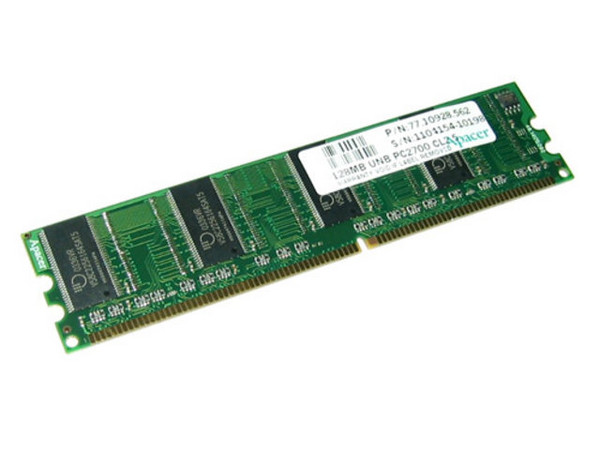 Memoria Apacer DDR DIMM PC2700 (333Mhz), 128MB