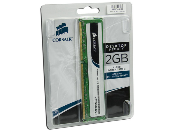 COS 2G DDR3 1333 VS  VS2GB1333D3                20c