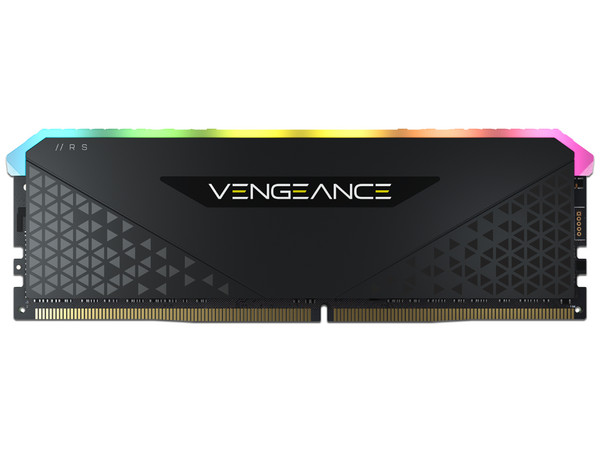 Memoria DIMM Corsair VENGANCE RGB, DDR4 PC4-25600 (3200MHz), CL16, 16GB.