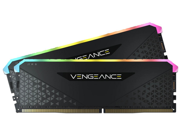 Memoria DDR RAM CORSAIR Vengeance RGB de 32GB (2x16GB), 3200MHz, RGB.