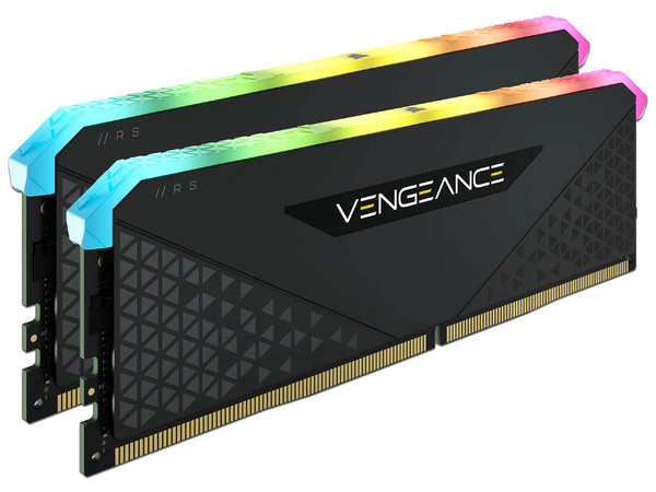 Memoria DDR RAM CORSAIR Vengeance RGB de 32GB (2x16GB), 3200MHz, RGB.
