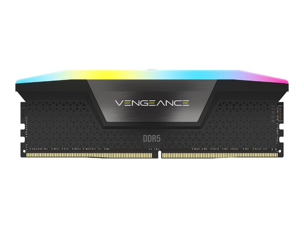 Memoria DIMM Corsair VENGEANCE RGB, DDR5 PC5-48000 (6000MHz), CL38, 32GB (2 x 16GB)