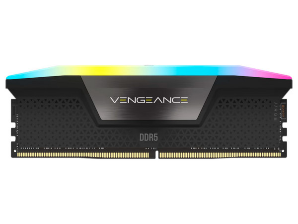 Memoria DIMM Corsair Vengeance RGB, DDR5 PC5-51200 (6400MHz), CL36, 48GB (2 x 24GB)