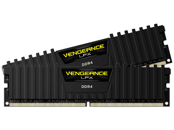 Kit de Memorias DIMM Corsair Vengance LPX DDR4 PC4-25600 (3200MHz), CL16, 16GB (2 x 8GB).