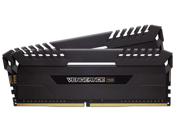 Memoria Corsair Vengeance RGB DDR4 PC4-25600 (3200MHz), CL16, 32GB (2 x 16GB), Kit con dos piezas de 16GB.