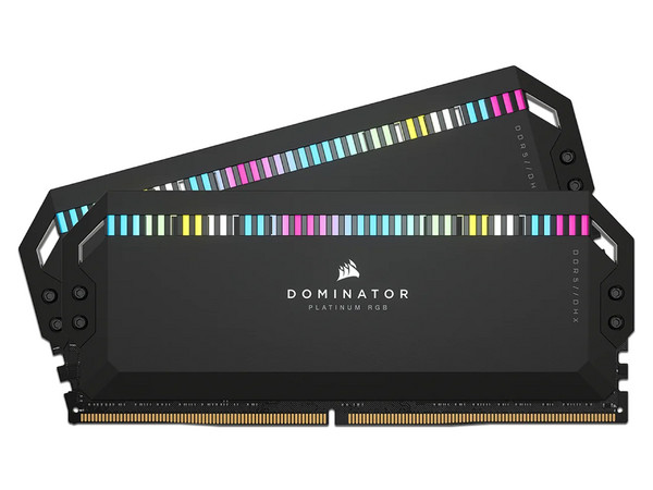 Memoria Ram Corsair Dominator Platinum RGB De 32GB (2X16GB), DDR5, 6000MHZ. Color Negro