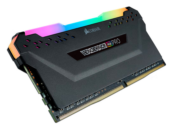 Memoria DIMM CORSAIR VENGEANCE, DDR4 PC4-28800 (3600MHz), CL18, 16GB, Color Negro.