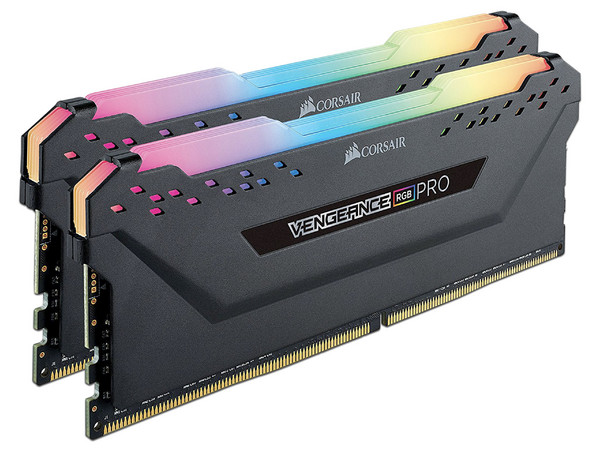 Memoria DIMM Corsair Vengance RGB Pro DDR4 PC4-21300 (2666MHz), 16 GB (2 x 8GB).