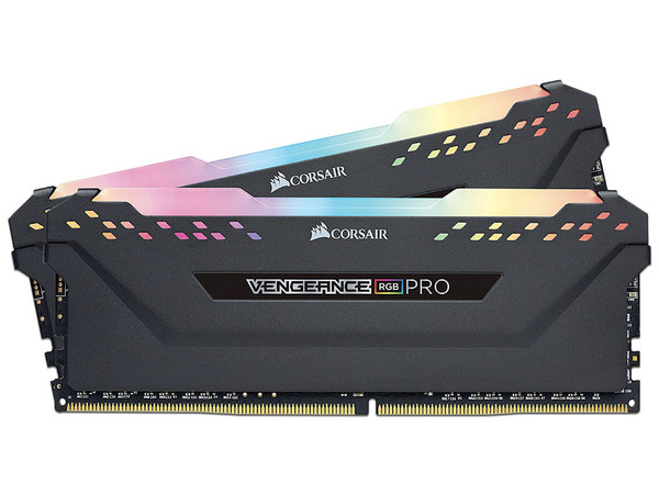 Memoria DIMM Corsair Vengance RGB Pro DDR4 PC4-21300 (2666MHz), 16 GB (2 x 8GB).