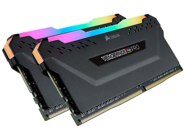 Memoria DIMM Corsair Vengeance RGB DDR4 PC4-24000 (3000 MHz), CL 16, 32GB (2 x 16GB).