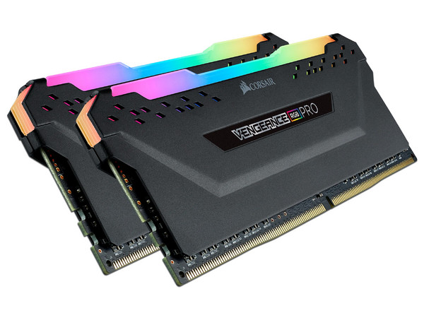 Memoria DDR RAM CORSAIR Vengeance RGB Pro de 32GB (2x16GB), 3200MHz, RGB.