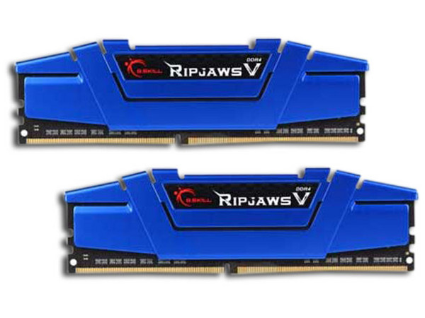 Memoria G.SKILL RIPJAWS 5 DDR4 PC4-19200 (2400 MHz), CL15, 16 GB (2 x 8 GB), Color Azul.
