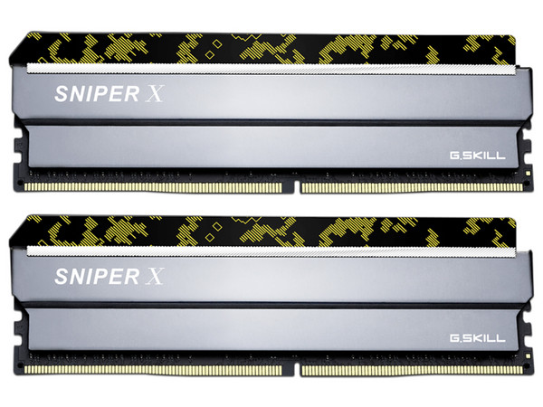 Memoria DIMM G.SKILL Sniper X 16 GB DDR4 (2400 MHz), CL16, 16 GB (2 x 8 GB).