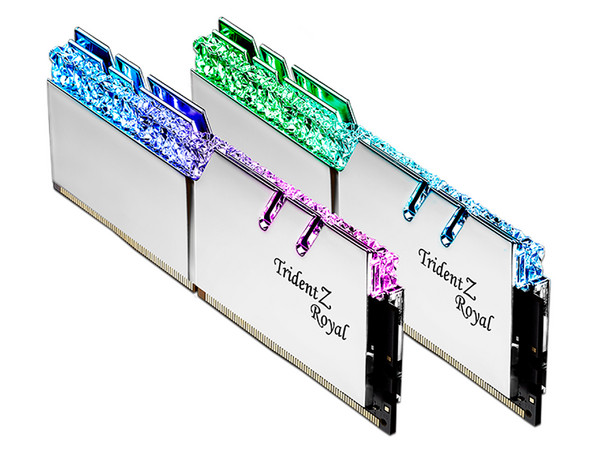 Kit de Memorias G.SKILL Trident Z Royal DDR4 PC4-3200 (4000MHz), CL18, 16GB (2 x 8GB).