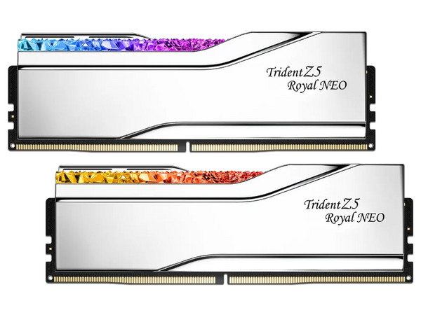 Memoria RAM, G.Skill Trident Z5 Royal Neo, DDR5-6000, 48GB (2x24GB), CL28-36-36-96, 1.35V, AMD EXPO.