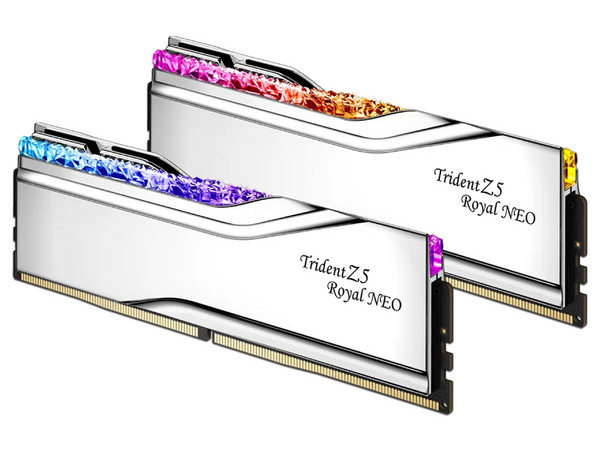 Memoria RAM, G.Skill Trident Z5 Royal Neo, DDR5-6000, 48GB (2x24GB), CL28-36-36-96, 1.35V, AMD EXPO.
