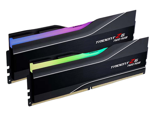 Memoria DIMM G.Skill Trident Z5 Neo RGB, DDR5 PC5-48000 (6000MHz), CL36, 64GB (2 x 32GB).