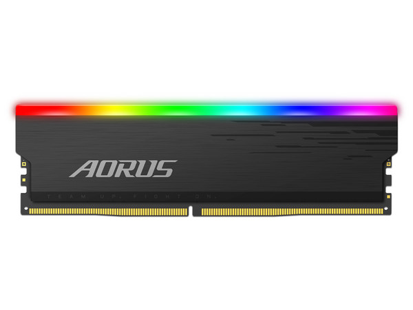 Kit de Memorias DIMM Gigabyte AORUS RGB, DDR4 PC4-26600 (3333MHz), CL18, 16GB (2 x 8GB), Color Negro.
