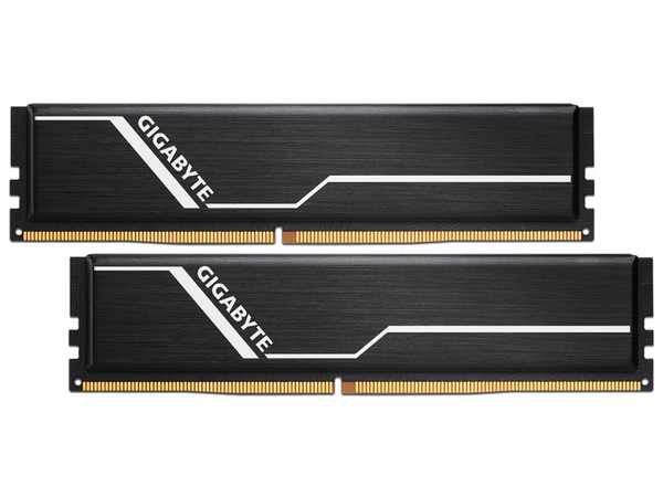 Kit de Memorias DIMM Gigabyte DDR4, PC4-21300 (2666 MHz), CL16, 16GB (2 x 8GB), Kit con dos piezas de 8GB.